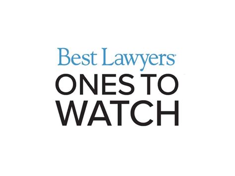 best lawyers ones to watch.